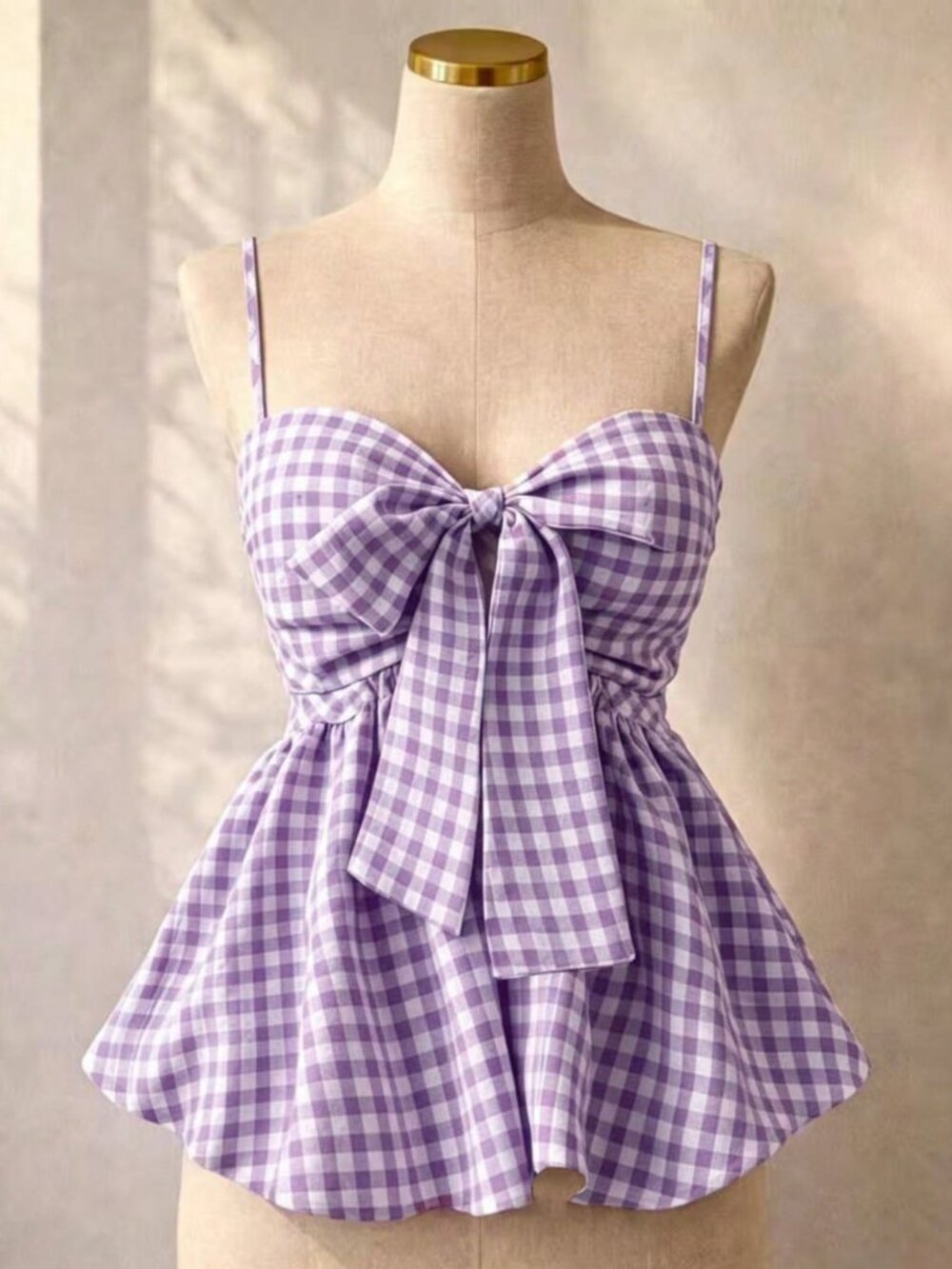 Lilac Purple Cute Women's Camisole - Picture 2 of 3